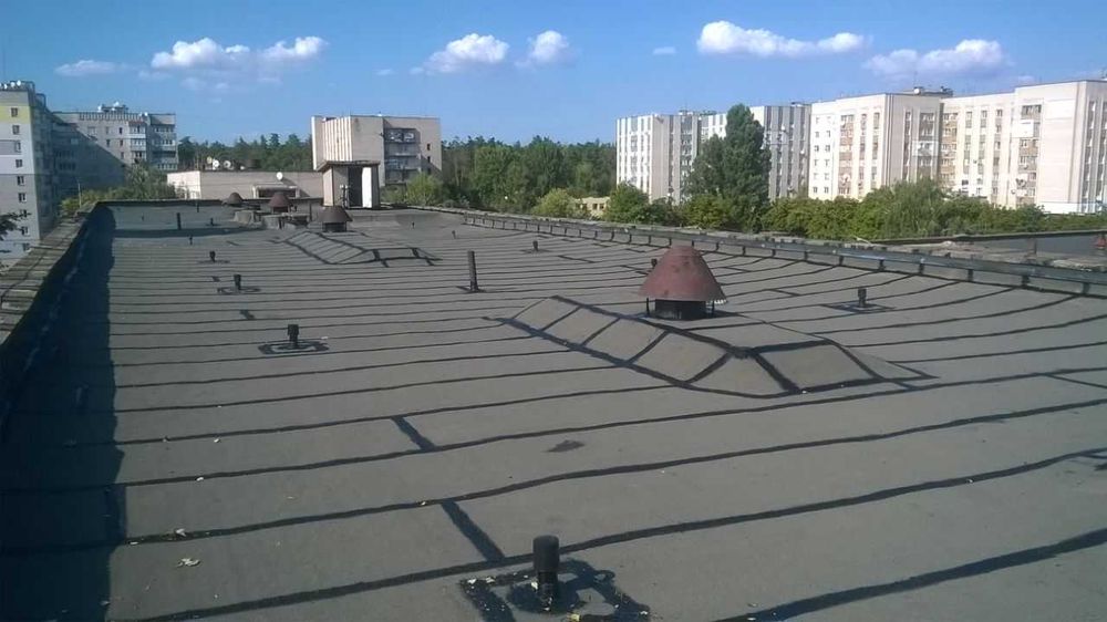 Покрівля квартири в багатоповерхівці. Ремонт даху (криші) квартири.