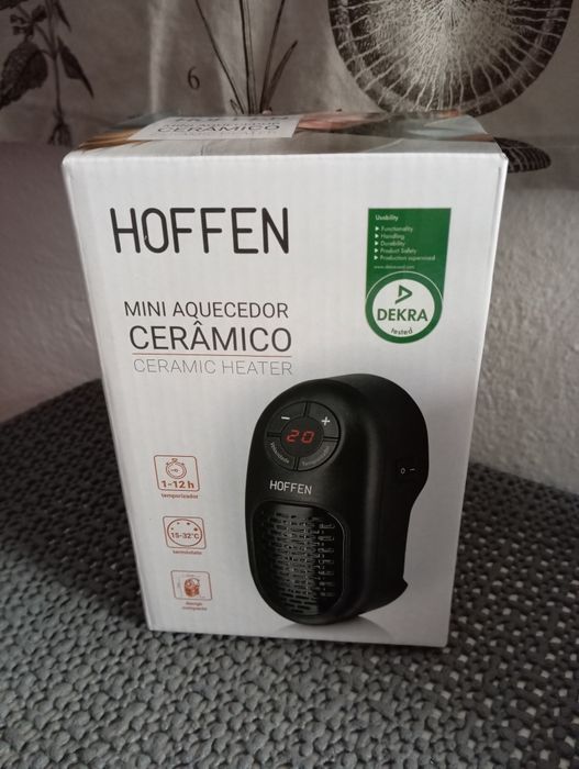 Mini aquecedor novo