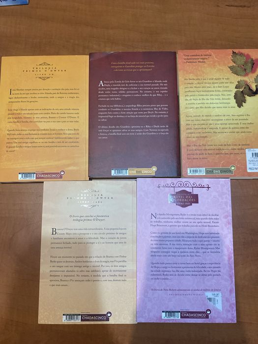 Livros da Nora Roberts