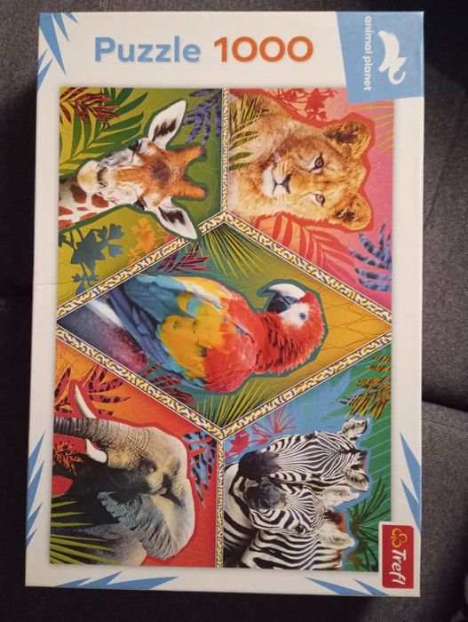 Puzzle 1000 el. - zestaw