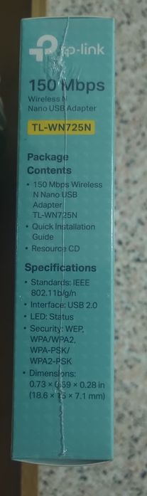 TP-Link Wireless Nano USB NOVO