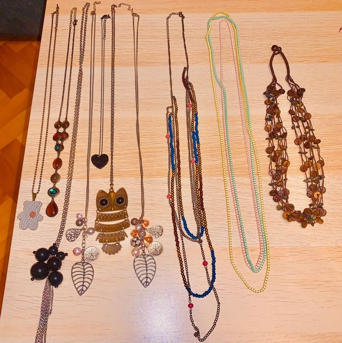 Komplet 12 wisiorków