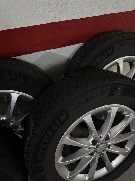 Jantes Mercedes 17” Novas com pneus Michelin