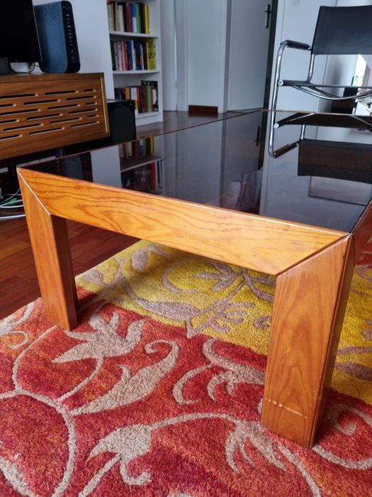 Mesa vintage em madeira maciça