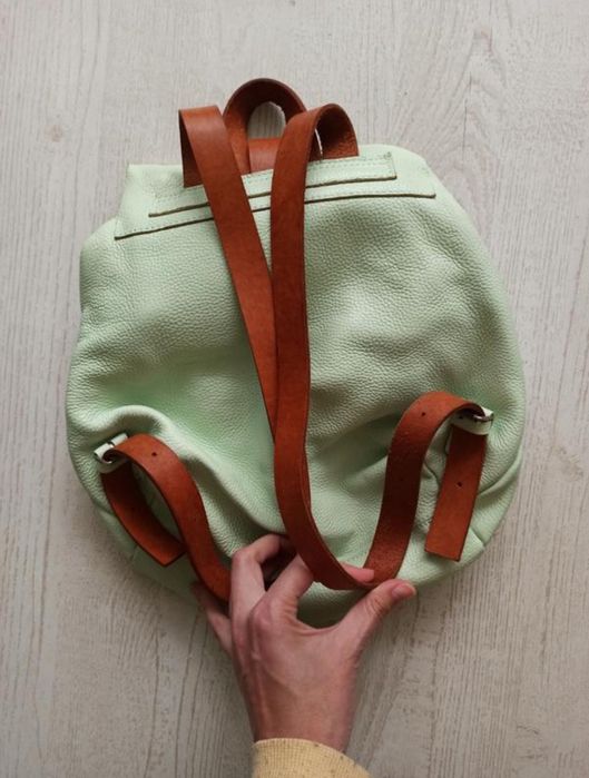 Рюкзак з натуральної шкіри