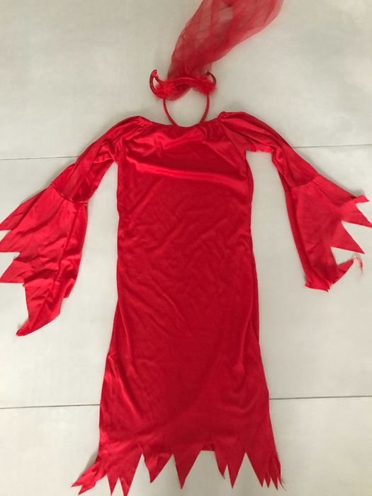Strój Diablica  11/12 lat Halloween