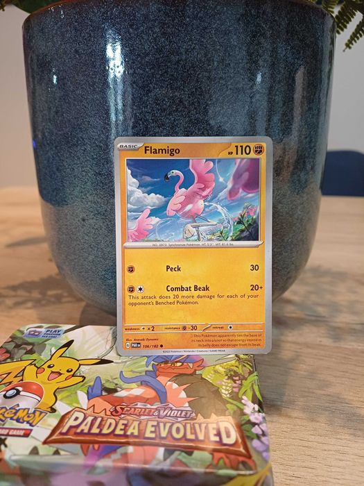 Carta Pokémon Flamigo #106
