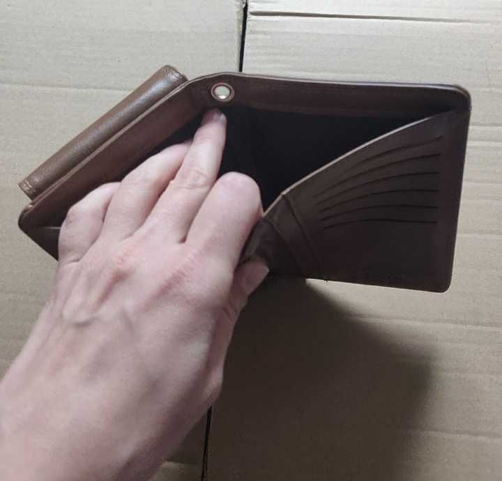 Cтильный мужской кошелек портмоне гаманець, визитница новый красивый