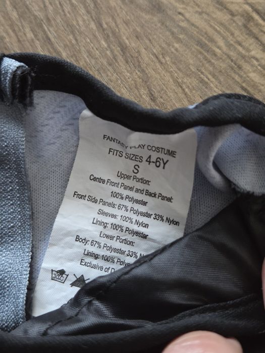 Kostium strój batman 4-6 lat