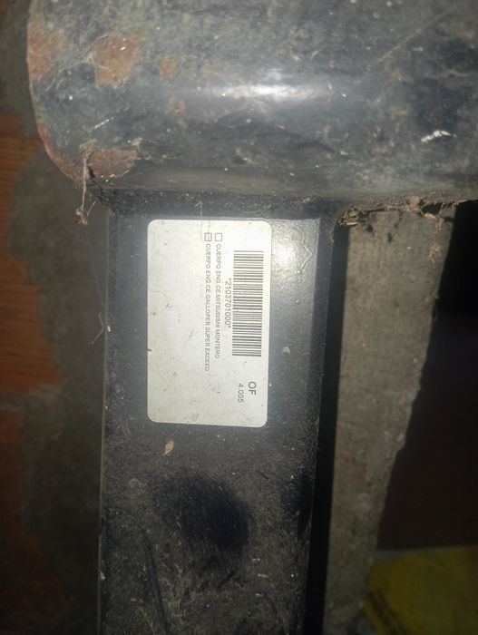 Gancho de reboque pajero