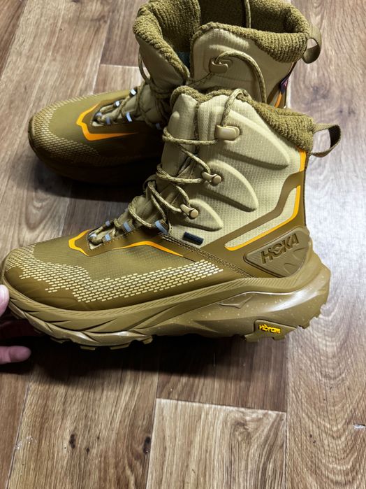 HOKA KAHA 2 Frost GTX 'HONEY/WHEAT'. Зимові черевики. Оригінал 100%