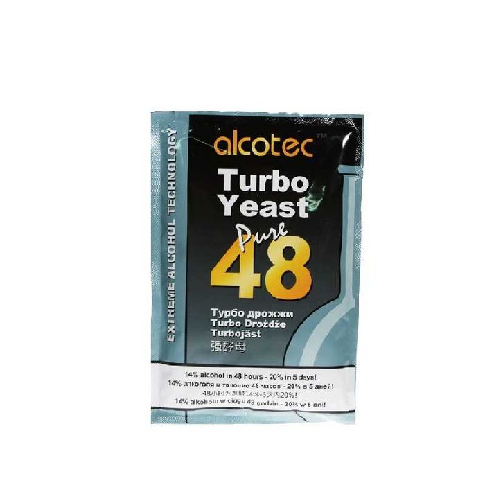 Turbo drożdże Alcotec Pure 48