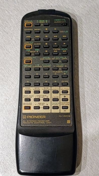 Pioneer pilot oryginalny Amplitunera CU-VSX118 Vsx 806 Rds