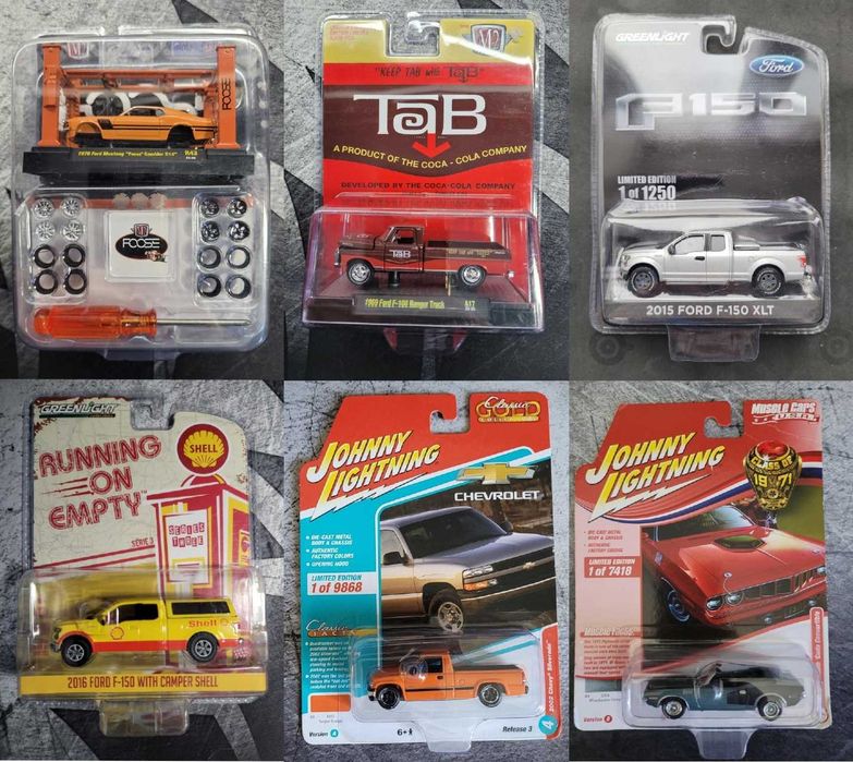 Моделі Greenlight, M2, Johnny Lightning, Hot Wheels та інші