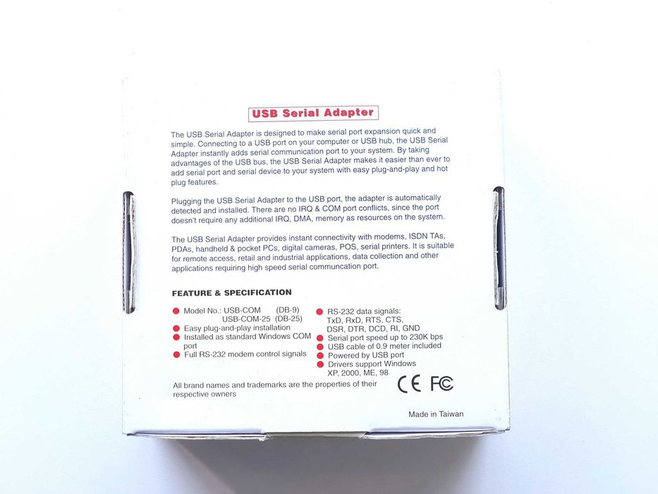 USB-to-Serial Port Adapter64729510557571122