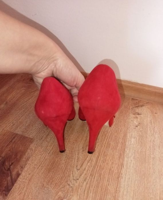 NOWE szpilki damskie DOROTHY PERKINS czerwone.