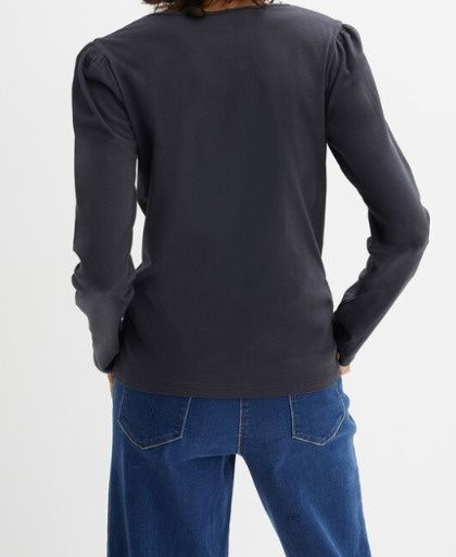 B.P.C bluzka ciemnoszara z dżetami świąteczna 48/50.