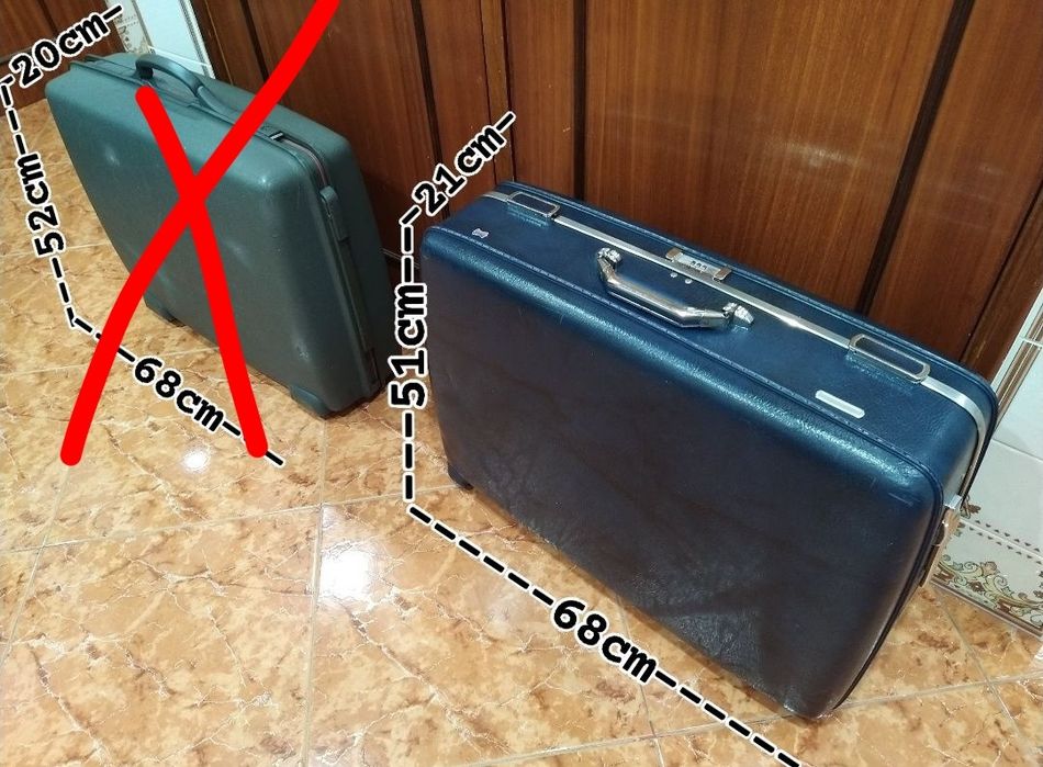 Mala malas de porão 23kg rígida viagem carro casa quarto apartamento.