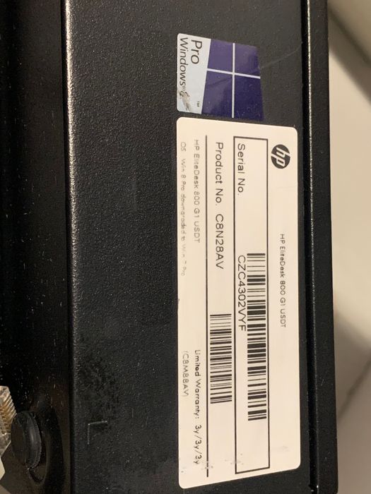 Monitor HP e EliteDesk