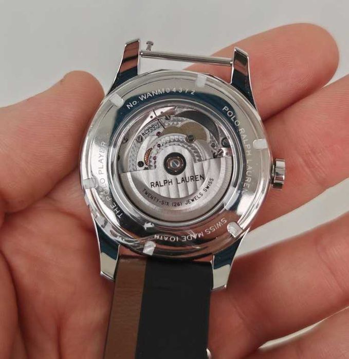 Швейцарские часы Ralph Lauren Polo Swiss. Механика, сапфир