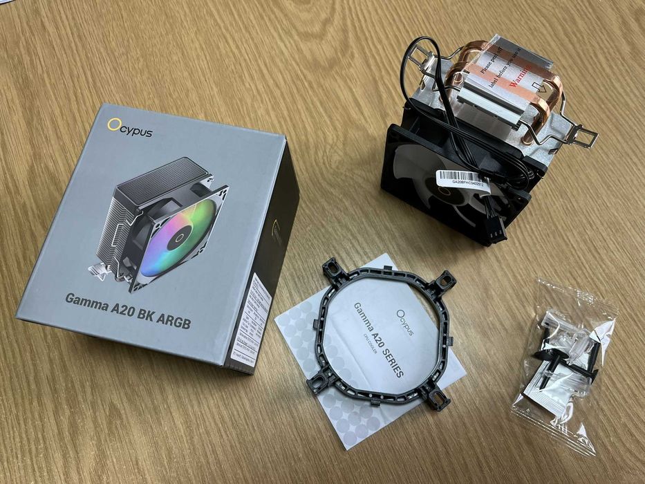 Кулер до процесора OCYPUS GAMMA A20 BK ARGB (BK1AAWN00F-GL)