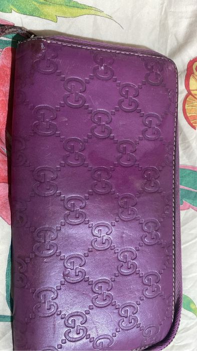 Carteira roxa gucci- venda urgente