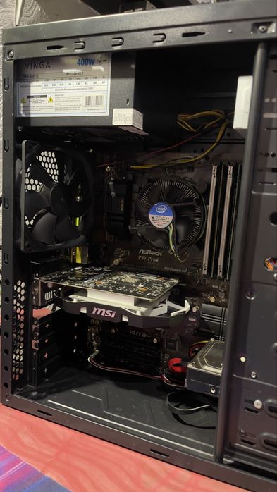 Игровой пк/PC/Компьютер/1050ti/16 RAM/ssd+hdd !