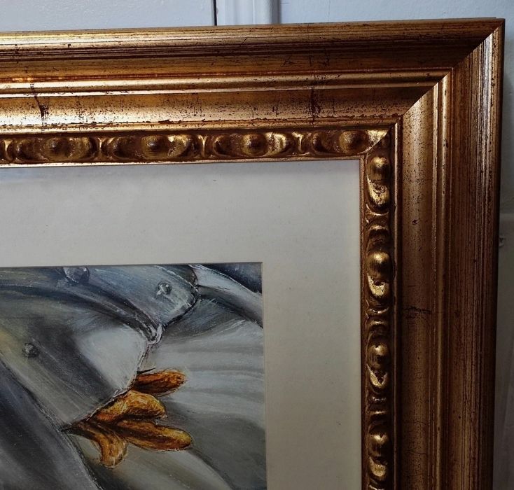 Quadro com tulipas brancas64752189553537122