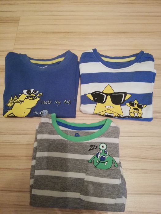 Zestaw tshirtów  chłopięcych plus gratisy