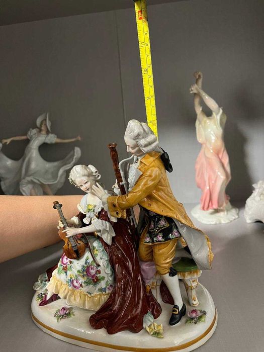 Thüringer Porzellangruppe – Para muzykujących