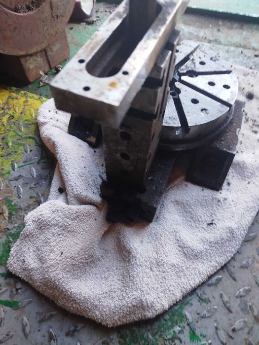 Поворотний стол усп, фрезерный токарный станок