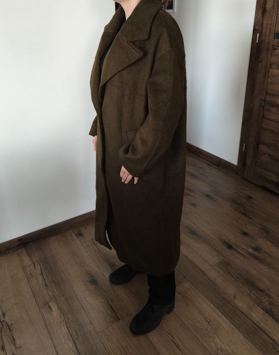 Plasz damski zielony ciemny 48 4XL Bonprix