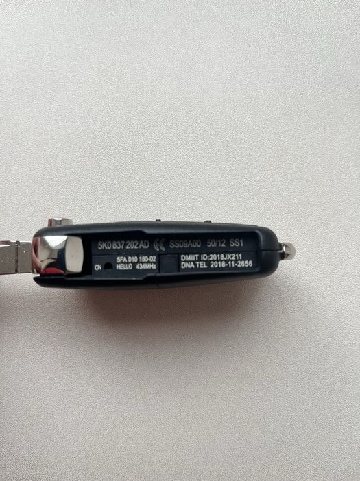 Корпус ключа для VAG