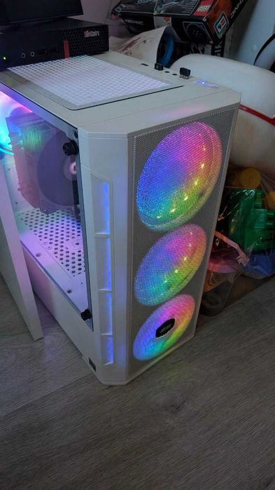 Ігровий компьютер RYZEN 5, DDR4 32Gb, RTX 3050, NVME 512Gb + SSD 512Gb, монітор 21.5 1920x1080