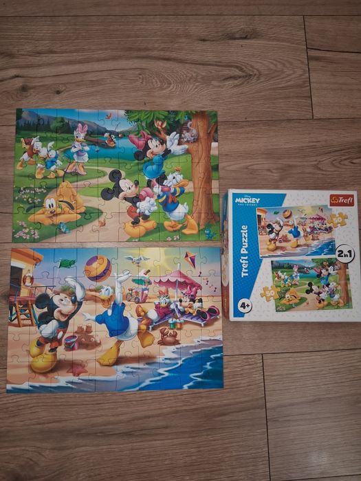 Zestaw puzzli dziecięcych puzzle 4+ Psi Patrol Marvel Bing Bob Budown