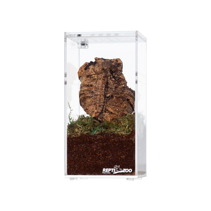 Repti Zoo terrarium akrylowe wysokie 7,5x7,5x15 cm