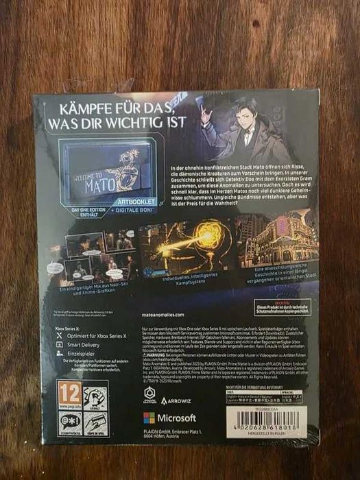 Mato Anomalies – Day One Edition (Xbox) Novo e Selado