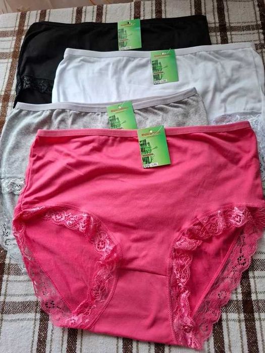 4 pary majtek bambusowych rozmiar XL