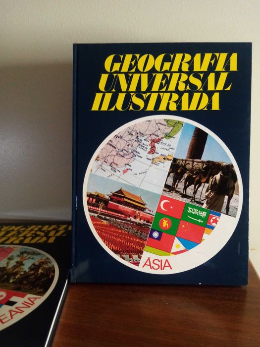 Geografia Universal Ilustrada - 4 volumes