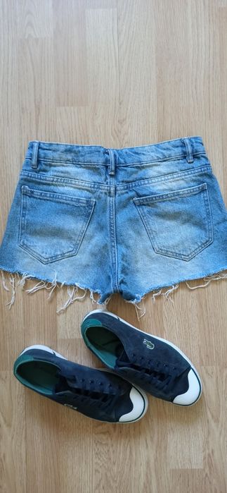 Spodenki jeansowe mom fit rozm 32 Xxs