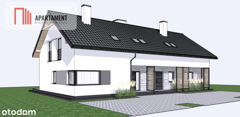 Komfortowy dom typu półbliźniak