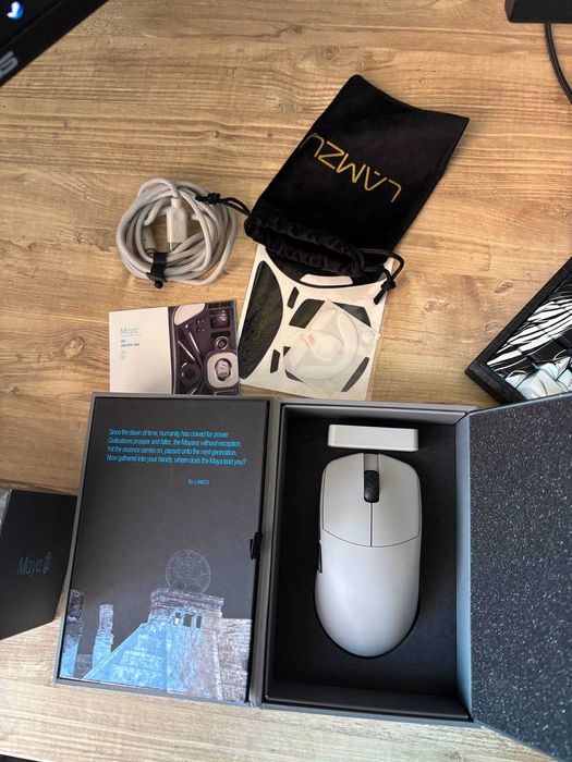 Ігрова бездротова миша Lamzu Maya 4K Gray