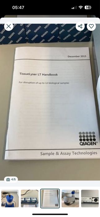 Qiagen tissuelyser młynek perełkowy laboratorium