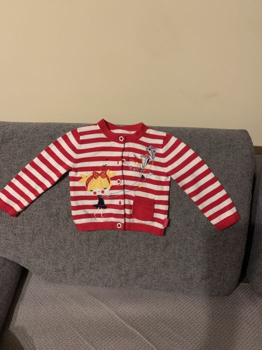 Sweterek dla dziewczynki 86-92