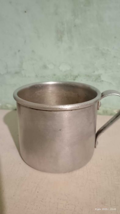 Кружка армейская алюминиевая