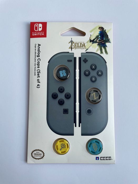 Накладки на стіки Nintendo Switch - Hori Joy-Con Caps Zelda NSW-092U