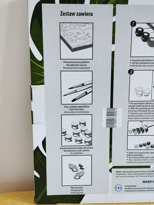 Obraz do malowania po numerach. Konie