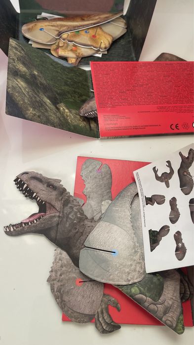 Детская игрушка пазл динозавр конструктор