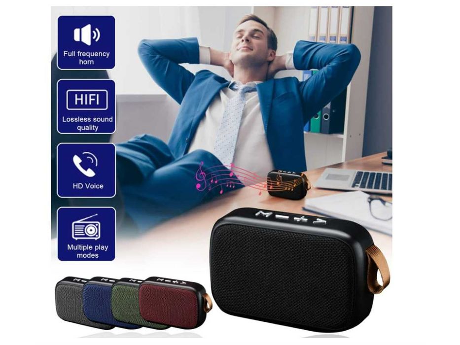 Coluna Portátil Sem Fio Bluetooth [ Novo - Selado ]