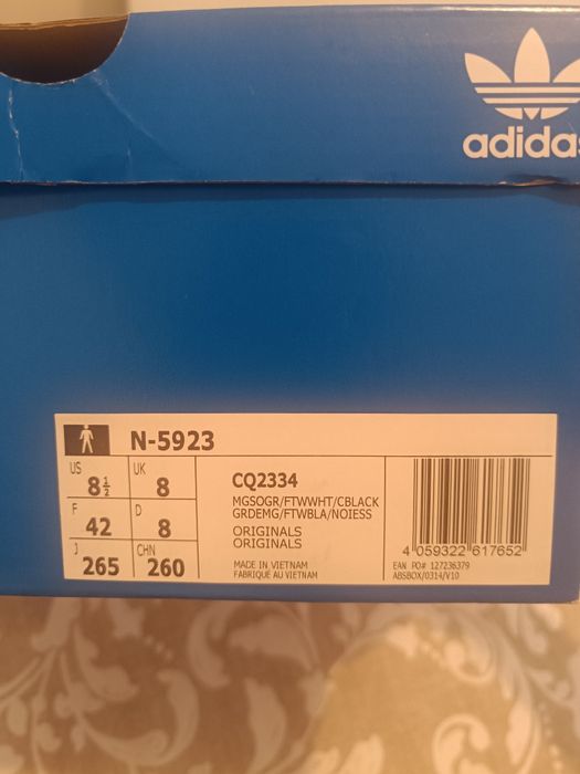 Tênis Adidas N5923 Grey